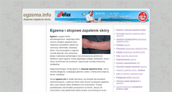 Desktop Screenshot of egzema.info